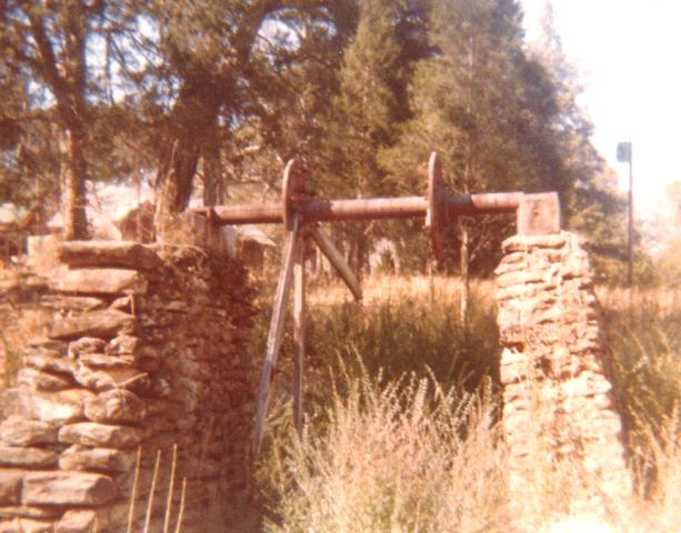 Jennings Mill ruins in Athens, Georgia